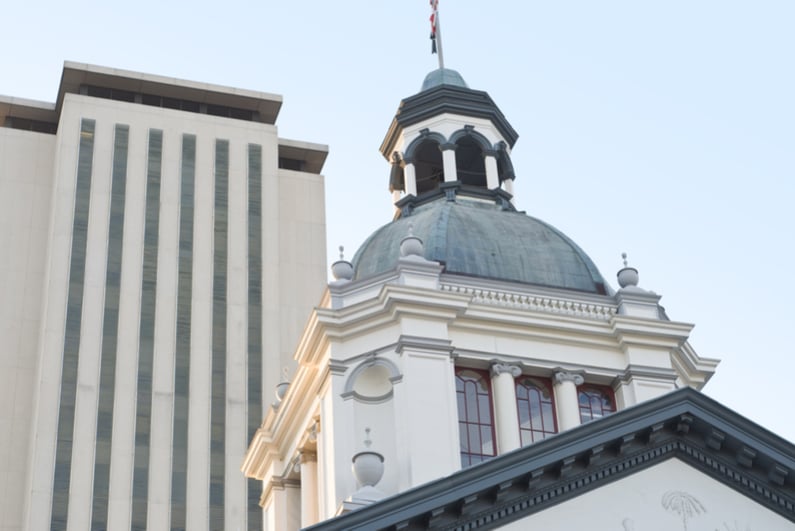 Capitol building in Tallahassee, Florida