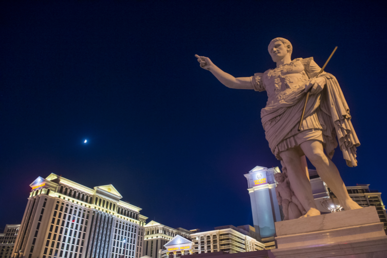 Caesars Palace hotel and casino in Las Vegas