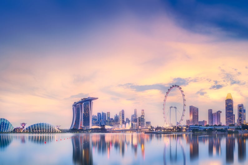 Singapore skyline