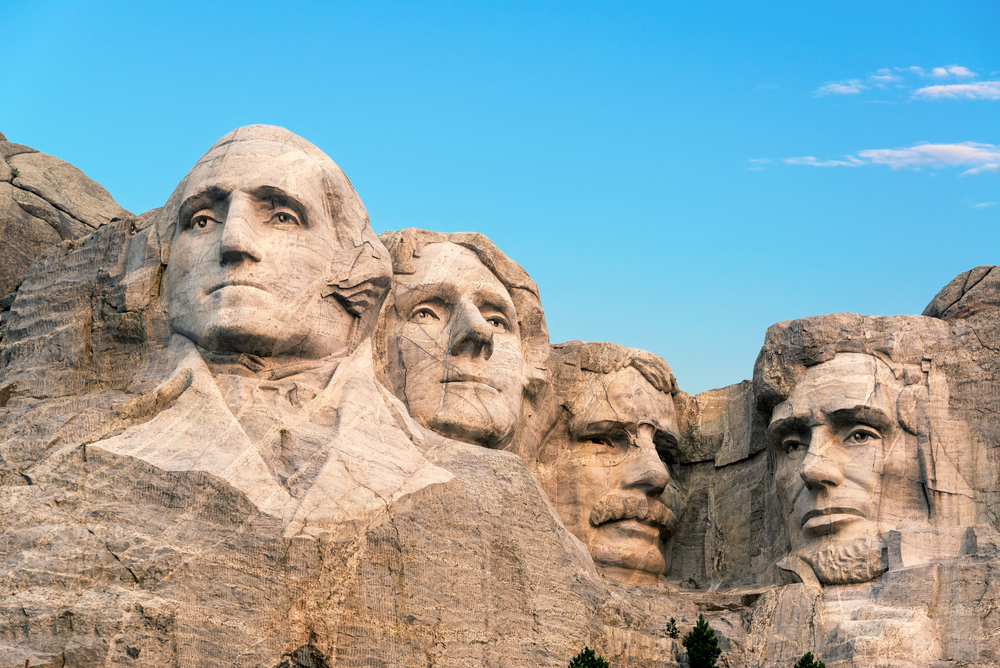 Mount Rushmore in South Dakota