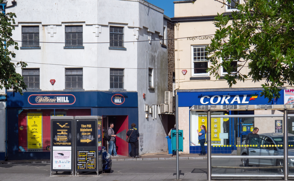 William Hill and Coral betting shops