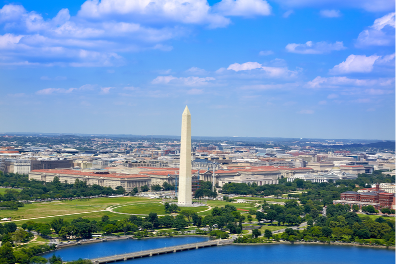 Washington DC skyline