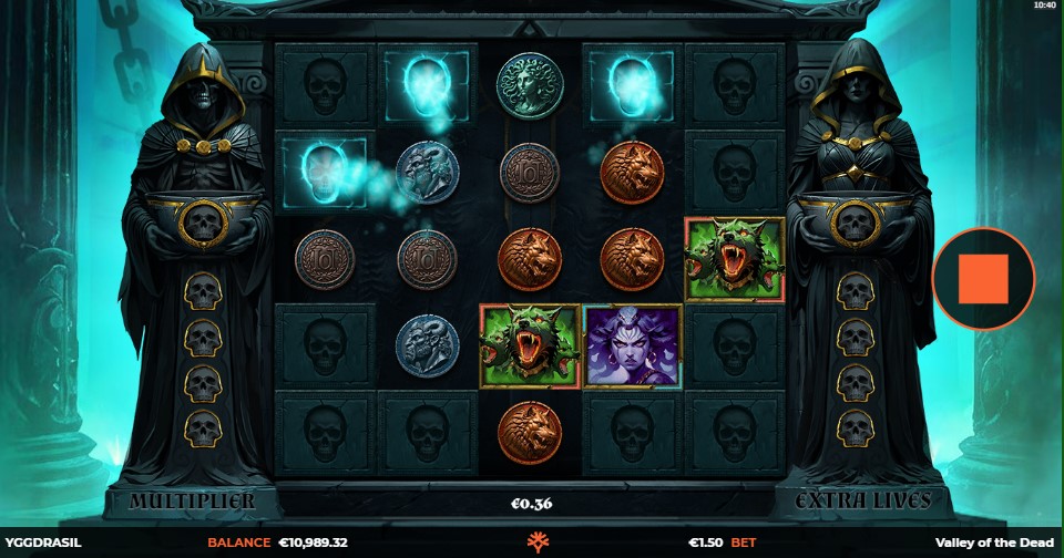 Valley of the Dead slot reels by Yggdrasil Gaming - best new online slots of the week